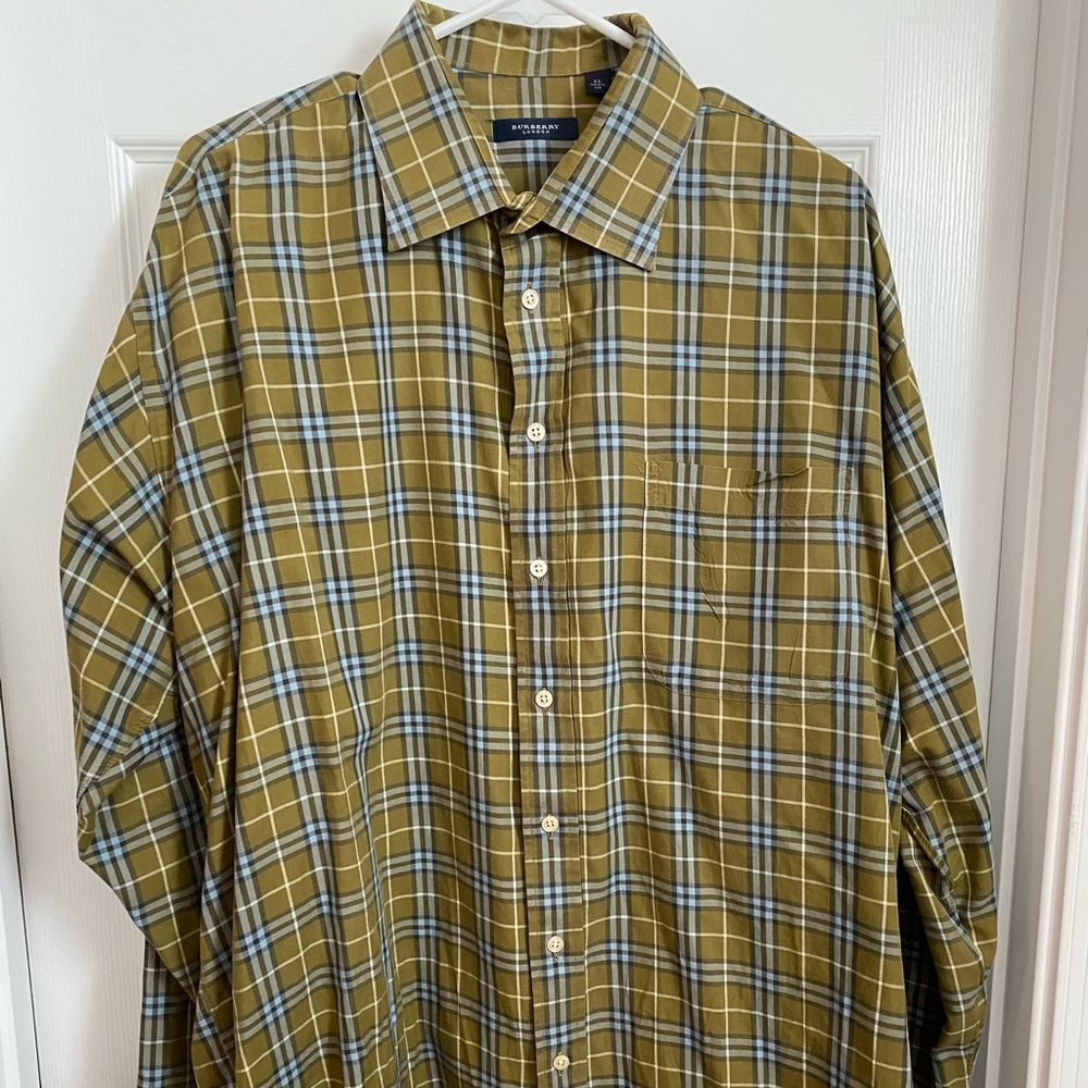 Burberry London Casual Shirt Men's Long Sleeve